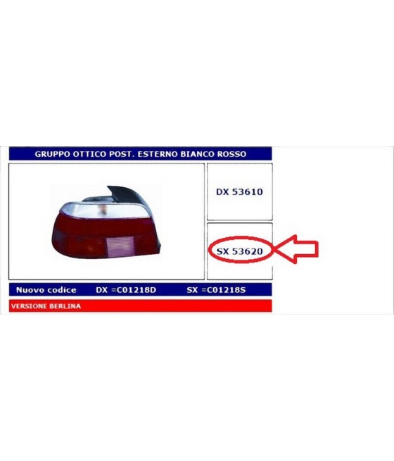 53620 FANALE POST EST SX...