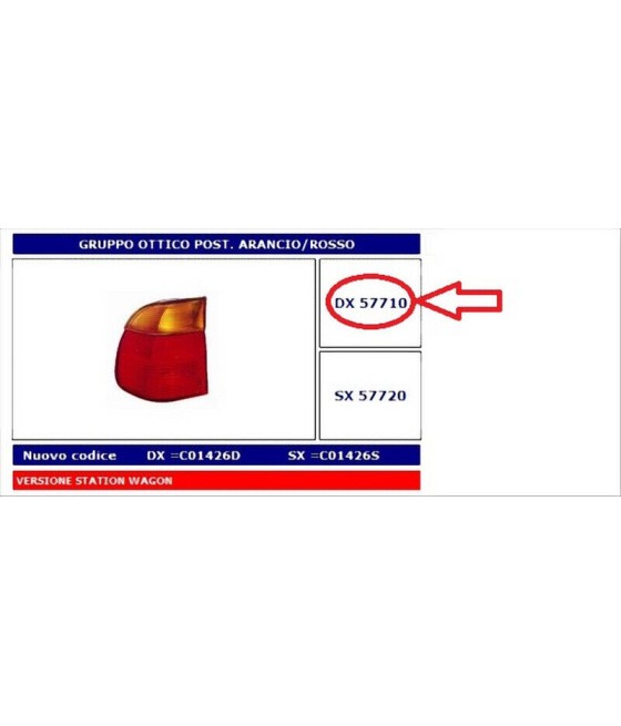 57710 FANALE POSTERIORE DX...