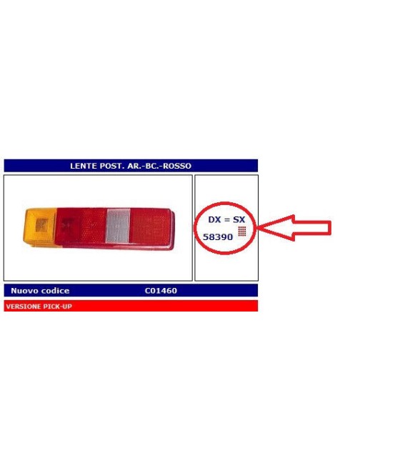 TRASPARENTE PLASTICA FANALE...