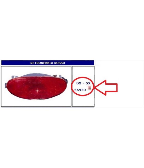 56930 FANALE RETRONEBBIA...