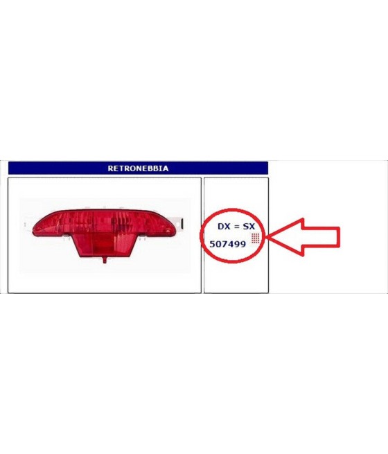 507499 FANALE RETRONEBBIA...