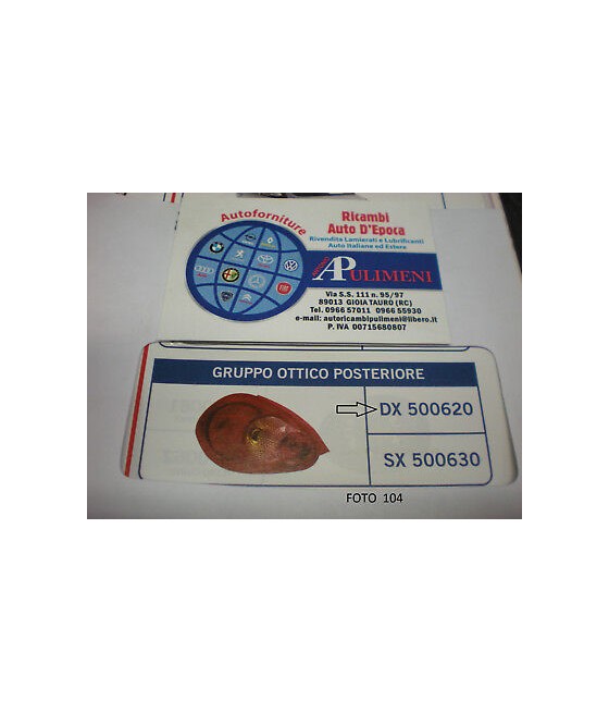 500620 FANALE POSTERIORE...