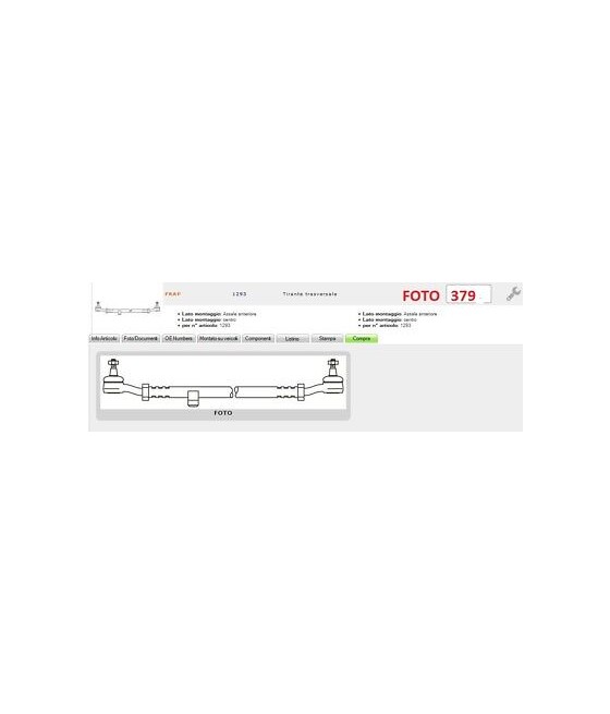 1293 TESTINA SNODO BRACCIO...