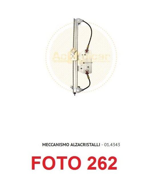 MECCANISMO ALZACRISTALLO...