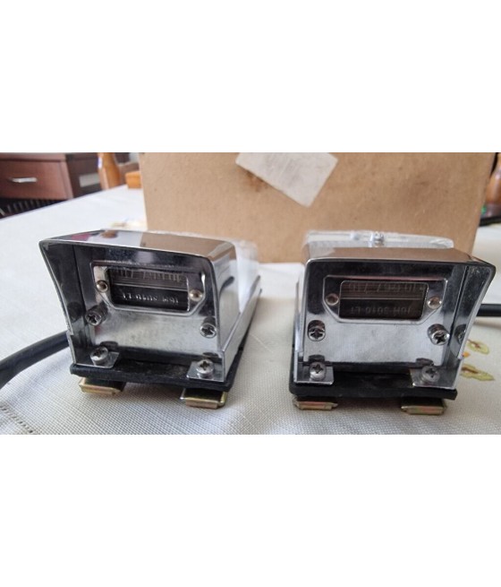 34311120 COPPIA FANALE FANALINO TARGA DX SX INNOCENTI JM3 CON IMPERFEZIONI