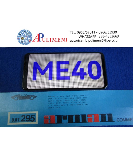 SPAZZOLE TERGICRISTALLO NERO FIAT OM 619 640 642 643645 650 662 670 671 680 682
