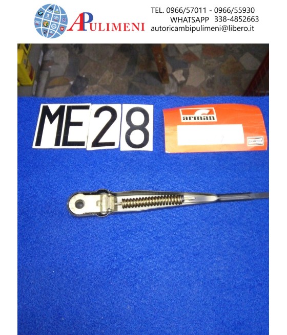 RB3609 BRACCIO TERGILUNOTTO NERO POSTERIORE FIAT RITMO - 88 LANCIA DELTA