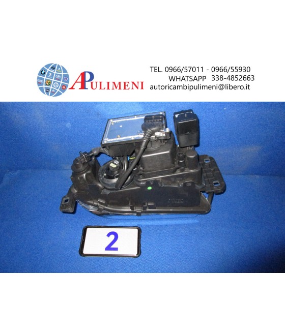 087510 60670887 FARO PROIETTORE SX XENON D2S/HB3 ALFA ROMEO 166 98- 2003 VALEO