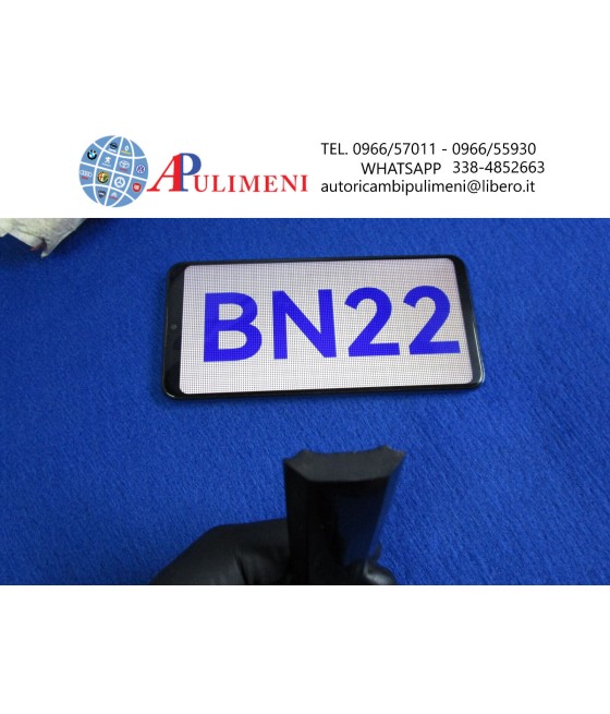 104234 MODANATURA GUARNIZIONE CENTRALE PARAURTI POSTERIORE ALFA ROMEO ALFASUD TI