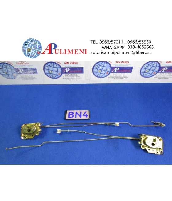COPPIA SERRATURA PORTA POSTERIORE DX SX ALFA ROMEO ALFETTA SESSA