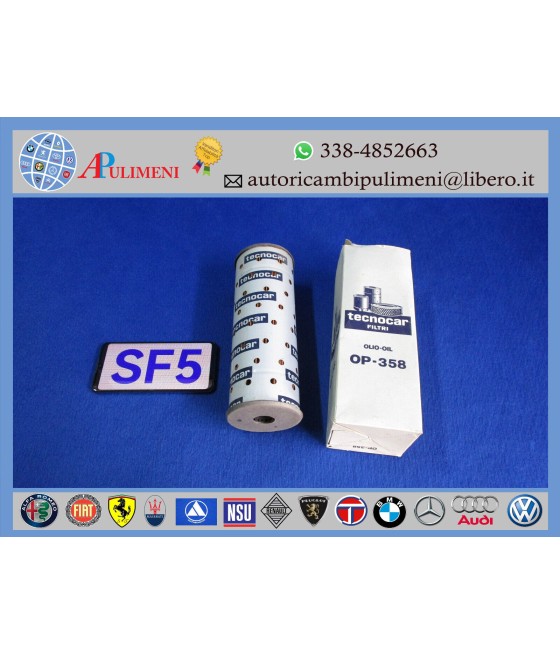 OP358 FILTRO OLIO FIAT RENAULT