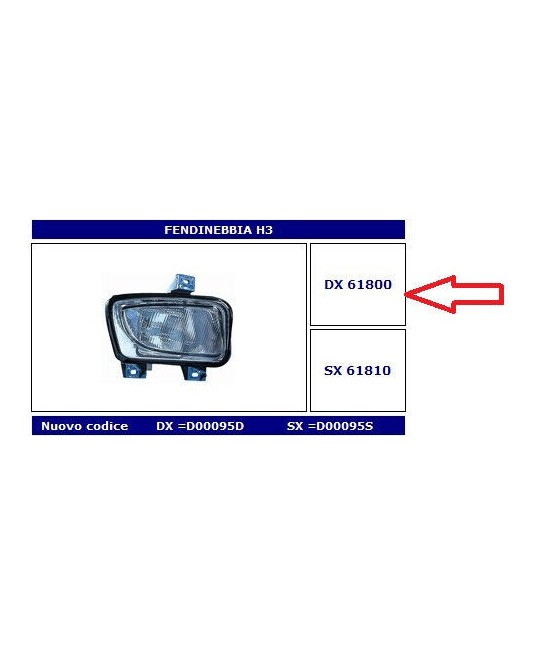 61800 FARO FENDINEBBIA (FOG...