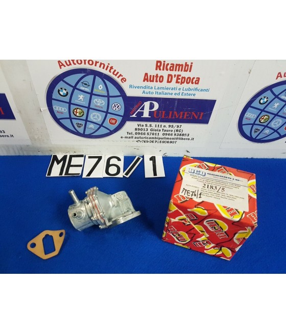 POMPA BENZINA ALFA 75 90 GIULIETTA SPIDER JUNIOR VELOCE ALFETTA GTV GT 2000L 80-