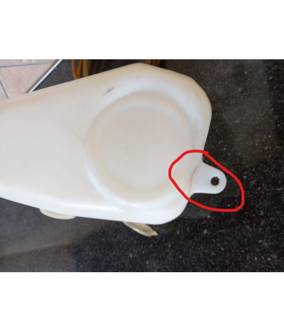 6234687 84A617618BA VASCHETTA ACQUA TERGI FORD SIERRA MK1 CREPATA RIPARABILE