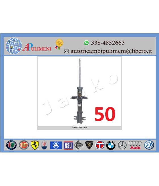 MJ00564 333914 COPPIA AMMORTIZZATORI ANTERIORI LANCIA Y 1.1 1.2 1.2 16V 1.4 12V -2003 JAPKO