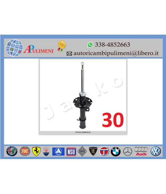 COPPIA AMMORTIZZATORI ANTERIORI DX/SX OPEL COMBO CORSA C MERIVA A TIGRA JAPKO
