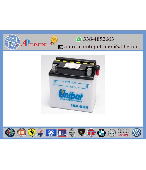CB4L-B/SM BATTERIA MOTO 12...