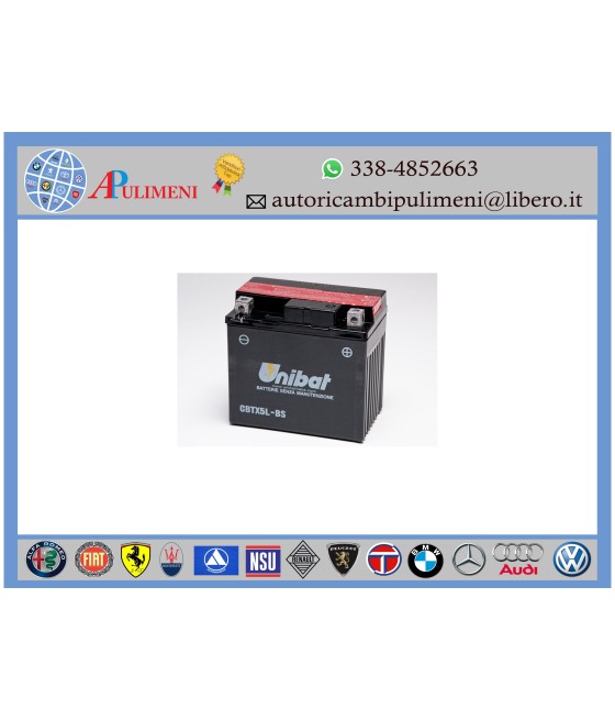 CBTX5L-BS BATTERIA MOTO 12...