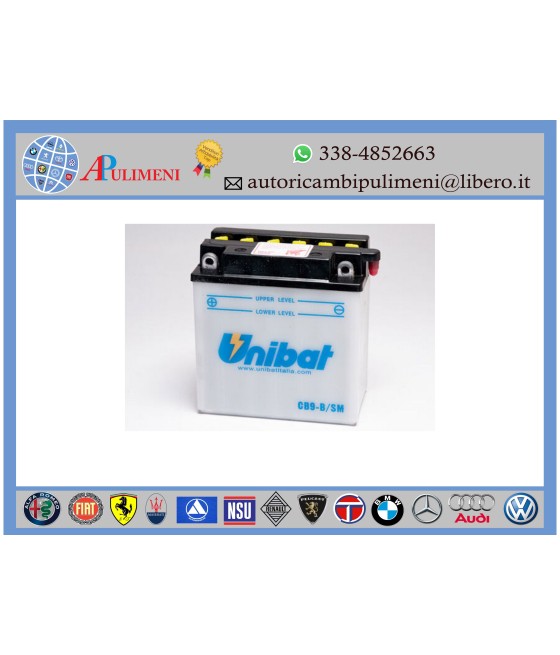 CB9-B/SM BATTERIA MOTO 12 V...