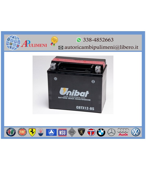 CBTX12-BS BATTERIA MOTO 12...