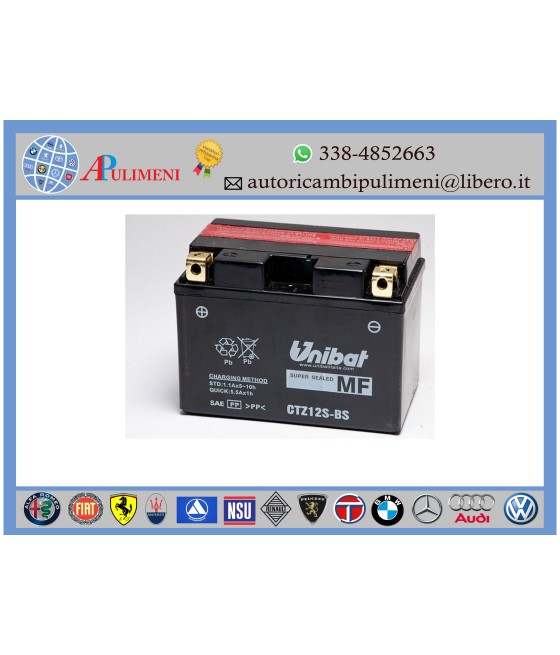 CTZ12S-BS BATTERIA MOTO 12...