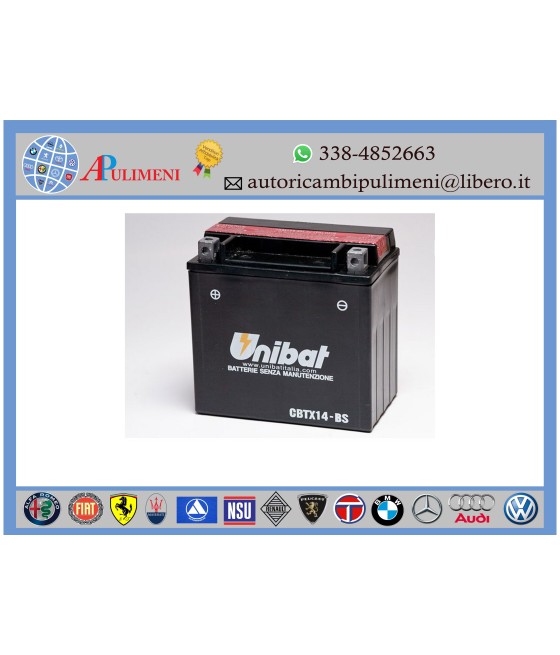 CBTX14-BS BATTERIA MOTO 12...