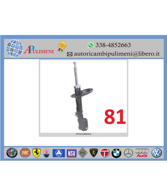 COPPIA AMMORTIZZATORI ANTERIORI DX/SX TOYOTA RAV 4 II 1.8 2.0 4WD 2.0 D 4WD 00-05 XENERGY