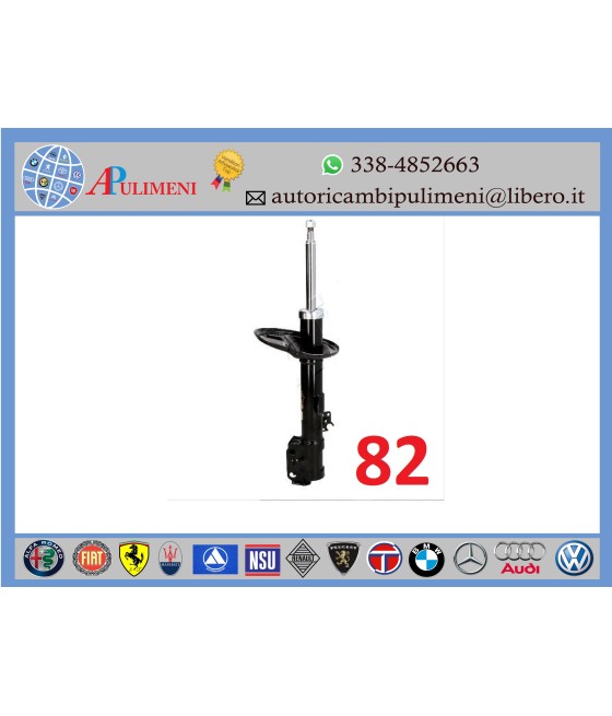 COPPIA AMMORTIZZATORI ANTERIORI DX/SX TOYOTA RAV 4 II 1.8 2.0 4WD 2.0 D 4WD 00-05 XENERGY