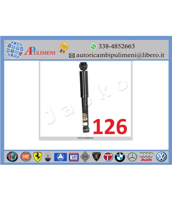 MJ00332 343307 COPPIA AMMORTIZZATORI POSTERIORI OPEL ASTRA G SW 98-04 JAPKO