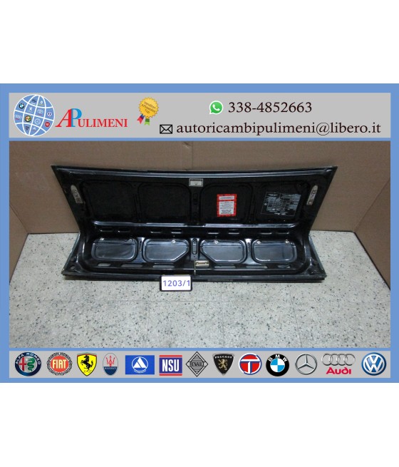 COFANO BAULE POSTERIORE ALFA ROMEO 75 NERO (USATO)