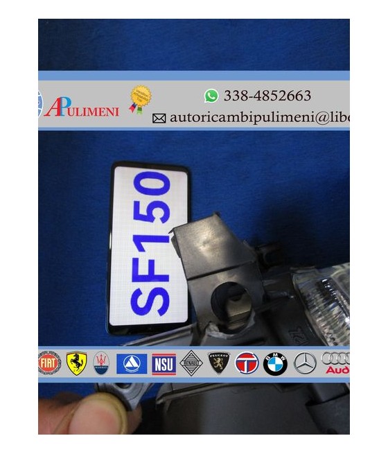 FARO PROIETTORE ANTERIORE SX H4 OPEL VECTRA A 88-95 CARELLO (STAFFA ROTTA)