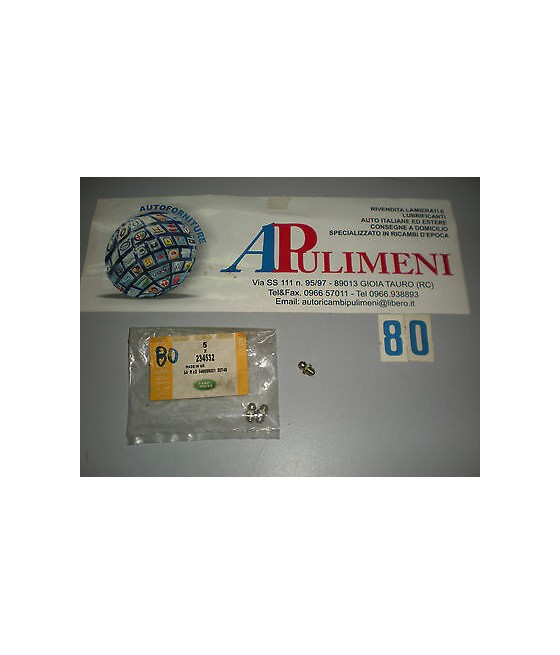 234532 UGGELLO INGRASSATORE (GREASE NIPPLE) ¼ LAND ROVER DEFENDER ROVER METRO 