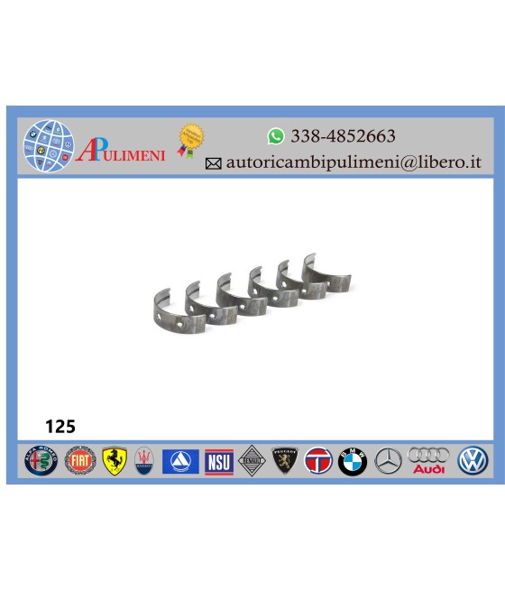 VPM91657 H1178/3 STD SERIE BRONZINE BANCO AUTOBIANCHI A 112 ABARTH GLYCO