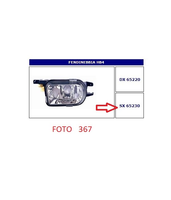 65230 FARO FENDINEBBIA SX...