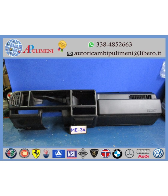 CRUSCOTTO PLANCIA CONSOLE STRUMENTI NERO FIAT NUOVA RITMO STARS