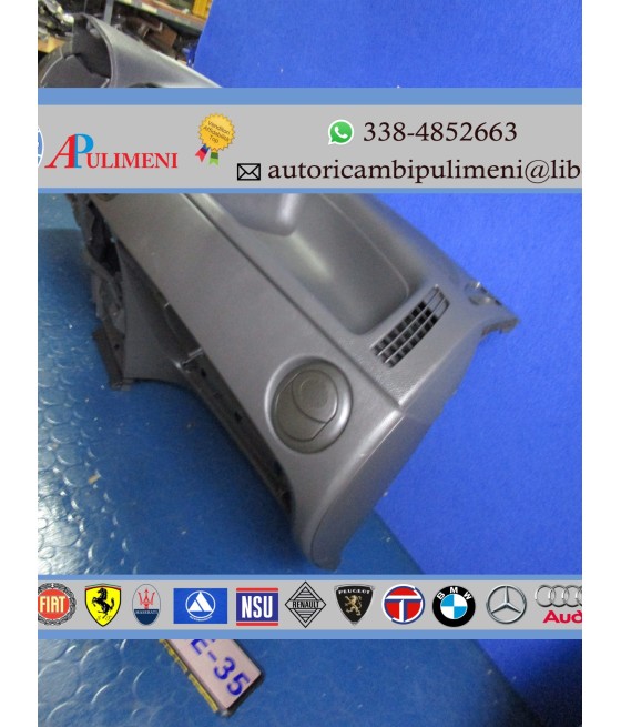 CRUSCOTTO PLANCIA CONSOLE STRUMENTI S/AIR-BAG FIAT PUNTO 188 SPORTING HGT 99-03