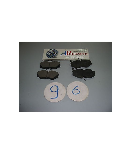 SERIE PASTIGLIE FRENO ANTERIORE POSTERIORE DP-395 SPESS. 2 13.5 X 5.8