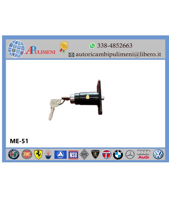 4385944 PULSANTE CHIUSURA NERA COFANO POSTERIORE FIAT 128 SPORT COUPE' SL