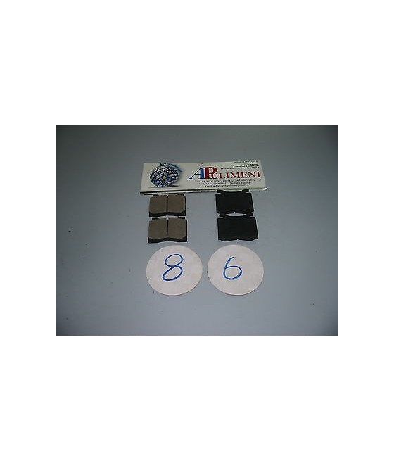 SERIE PASTIGLIE FRENO ANTERIORE POSTERIORE DP48 SPESS.1.5  9 X 7 