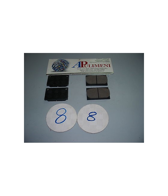 SERIE PASTIGLIE FRENO ANTERIORE POSTERIORE DP-72 SPESS. 1.5 10 X 6