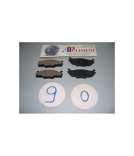 SERIE PASTIGLIE FRENO ANTERIORE POSTERIORE DP-168 SPESS.1.9 13.52 X 4.5