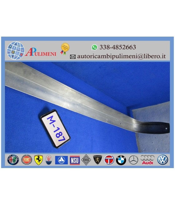 PARAURTI POSTERIORE ACCIAIO S/LUCE TARGA AUDI 60 75 80 F103 VARIANT 1968-