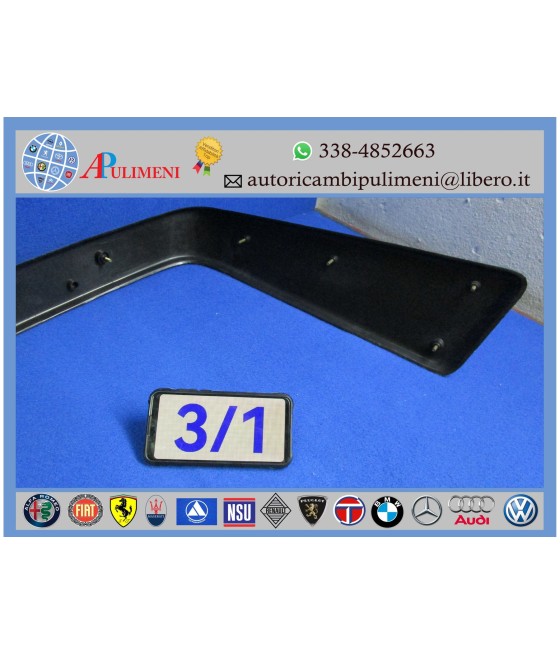 82390435 MODANATURA PARAURTI POSTERIORE LANCIA PRISMA MK1 -1985