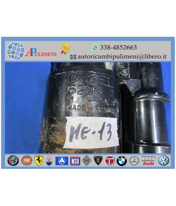 MOTORINO AVVIAMENTO 12V KW 0.8 FULVIA BN COUPE' 1.3 1.6 HF DUCELLIER REVISIONATO