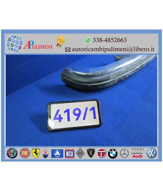 PARAURTI POSTERIORE C/GOMMA INTERA MODIFICATA FIAT 126 1° SERIE