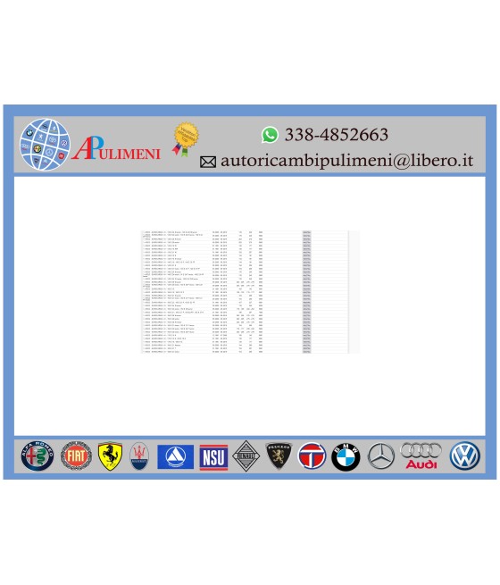 6621 89208 POMPA FRENO IVECO EUROCARGO 91-15 ZETA 109-14