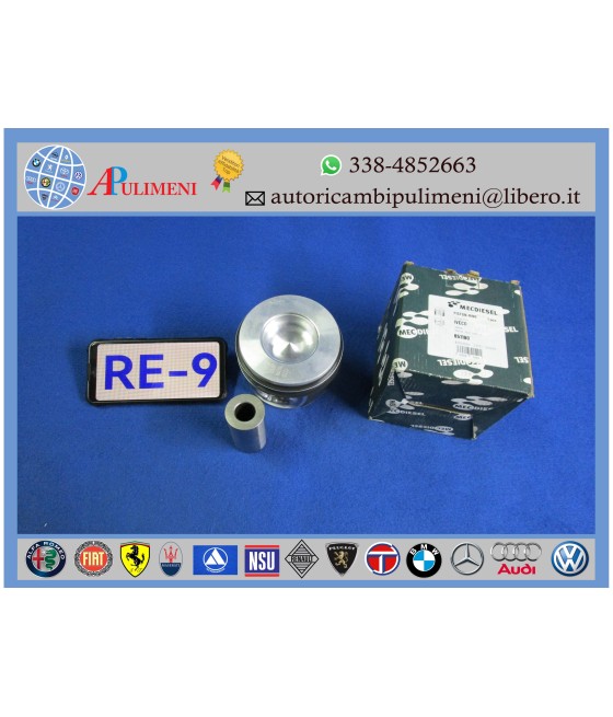 PISTONE COMPLETO ø 104 STD (3-2,5-4) FIAT OM IVECO 115.17 (MOT.8040.25 8060.25)
