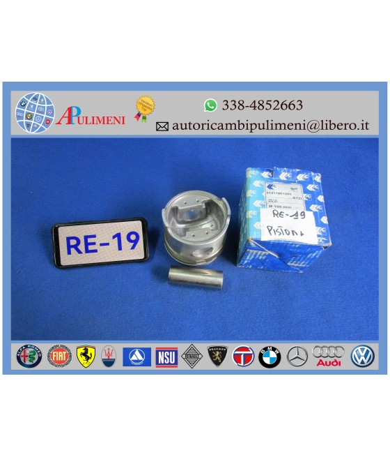 PISTONE COMPLETO ø 100 STD (ø 32) FIAT OM 616 N3 314/3 100NC 110NC 40NC 645N2-N