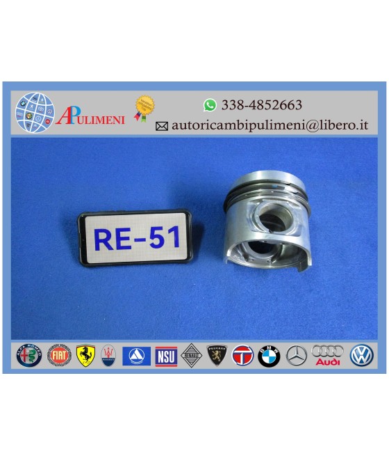 PISTONE S/SPINOTTO ø 104,00 STD (2,5-2,5-4) IVECO FIAT ZETA 90 SERIE 109-14 H 50-9 V 65-9 79-14