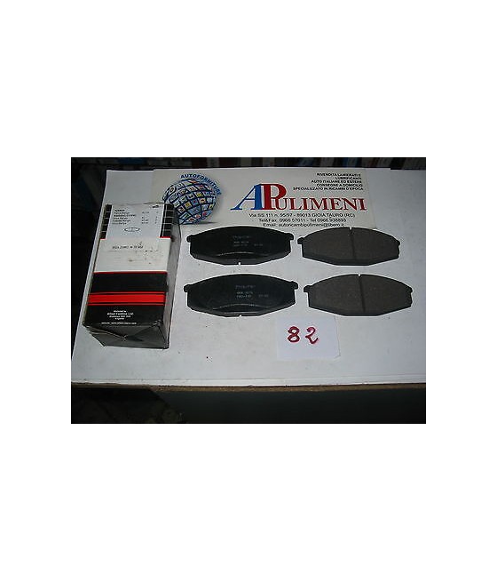 SERIE PASTICCHE FRENO ANT PER MITSUBISHI PAJERO 83-87 NISSAN PATROL GR 